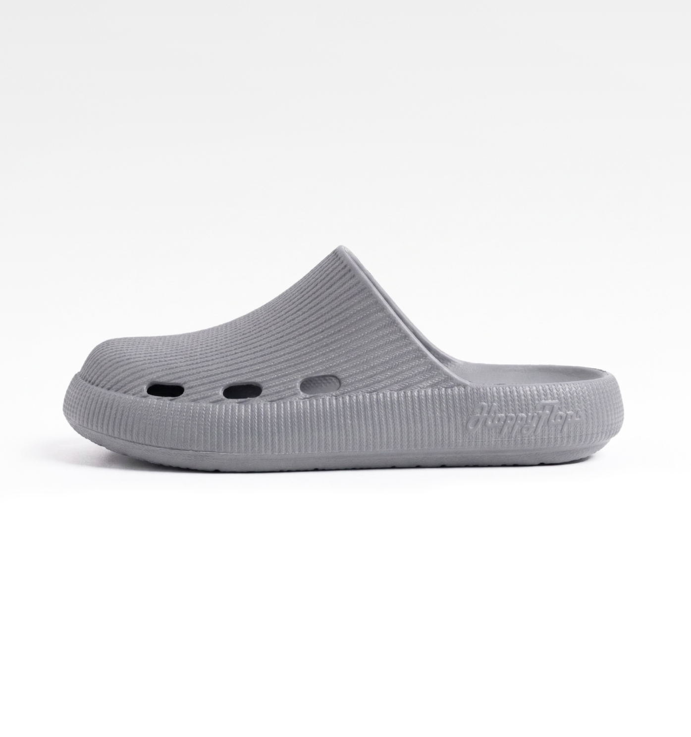 HappyClogs Strapless - Szary