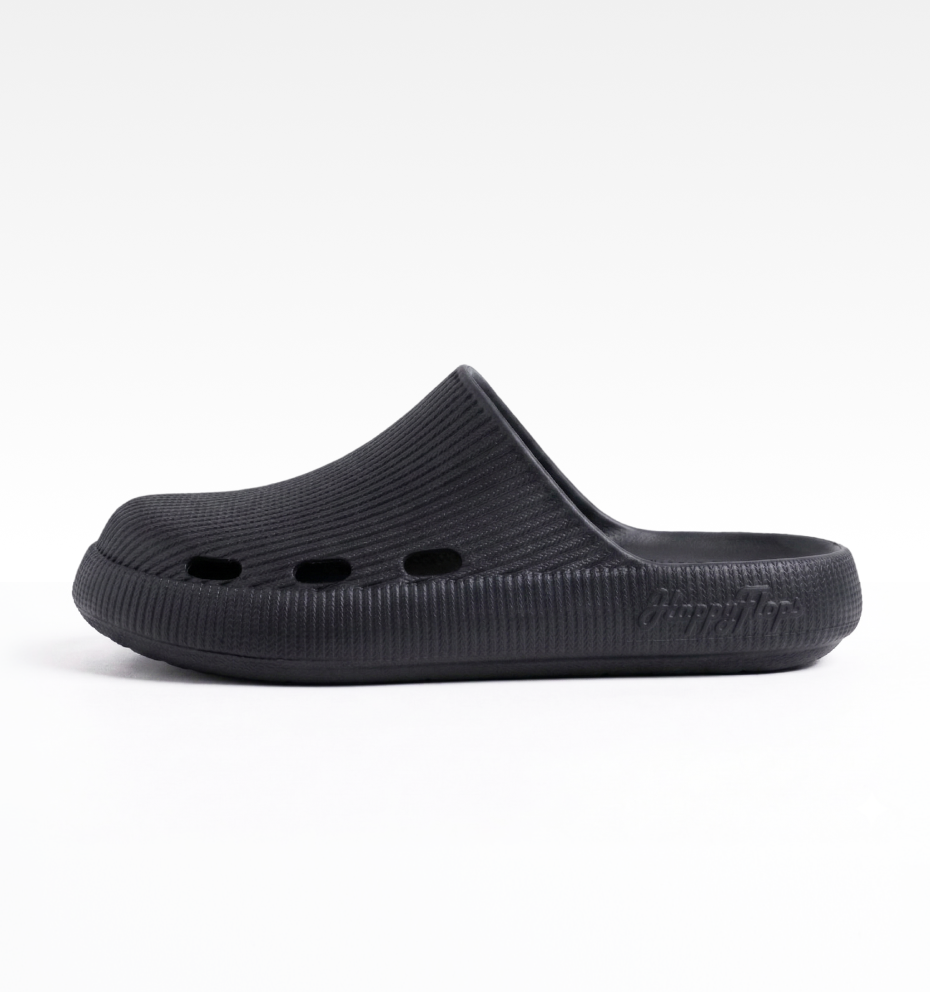 HappyClogs Strapless - Czarny